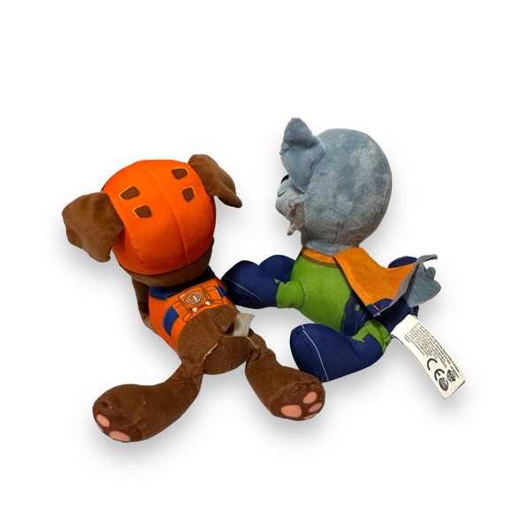 Paw Patrol Stuffed Plush Lot of 5 Zuma Everest Marshall Sparks Dragon Rocky - Picture 9 of 11